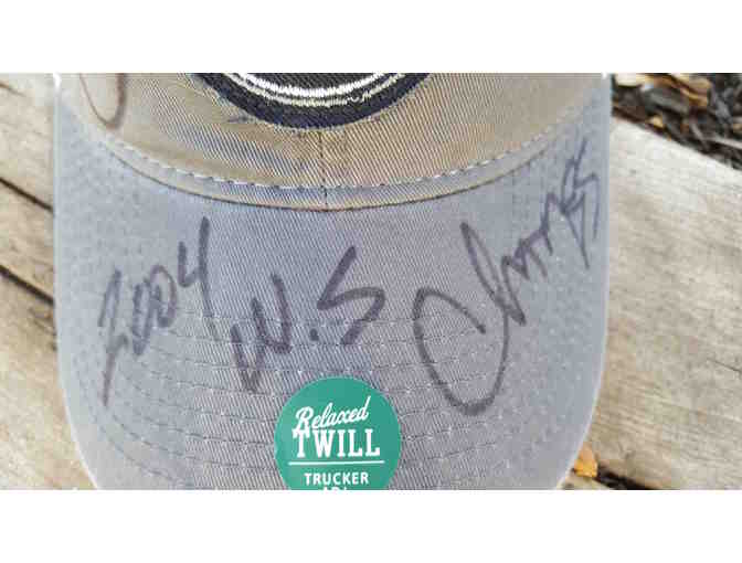 BA Baseball Cap Autographed by Curt Schilling