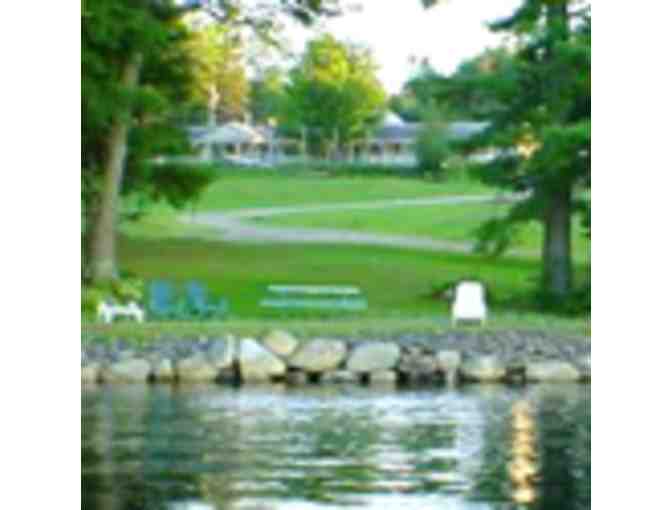 Gift Certificate for Two Night Stay Midweek Stay at Highland Lake Resort, Bridgton, Maine