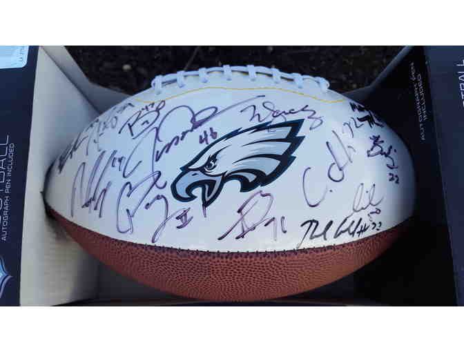 Autographed Philadelphia Eagles NFL Football - 2016 Team