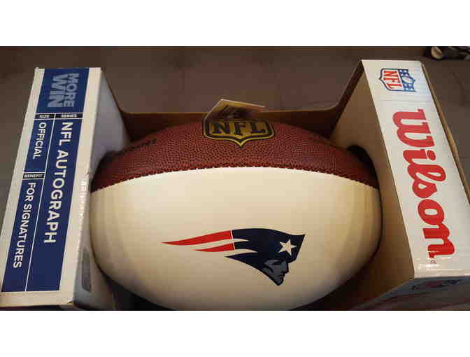 Autographed Patriots 'Gronk' Football