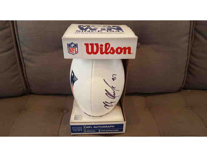 Autographed Patriots 'Gronk' Football