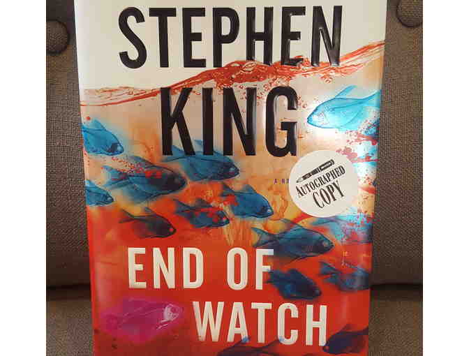 Autographed Stephen King Hardcover Book 'End of Watch'