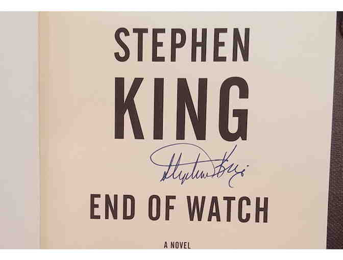 Autographed Stephen King Hardcover Book 'End of Watch'