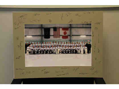 2016-17 Wolverine Hockey Team Photo - Matted & Autographed