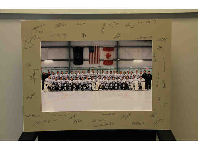 2016-17 Wolverine Hockey Team Photo - Matted & Autographed