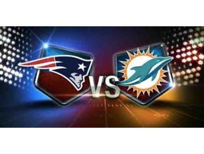 Two Tickets to New England Patriots vs. Miami Dolphins Sunday, November 26, 2017 - Photo 1