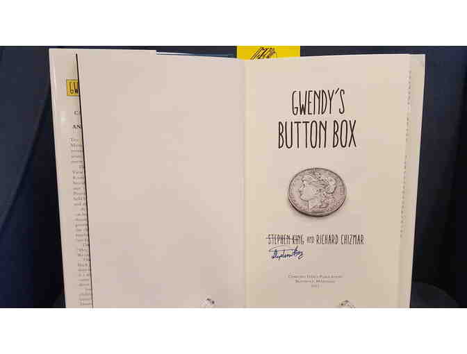Autographed Stephen King Book 'Gwendy's Button Box'