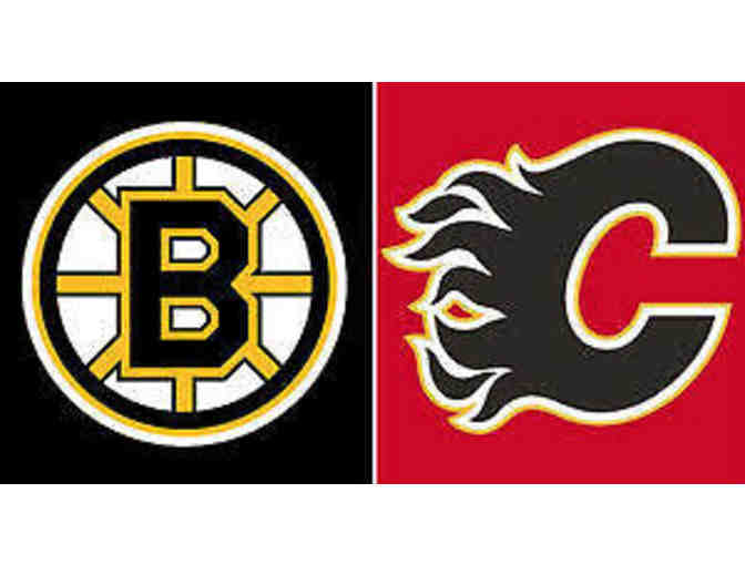 Two Tickets to Bruins vs. Calgary 2/13/18 in The Cross Insurance Boardroom