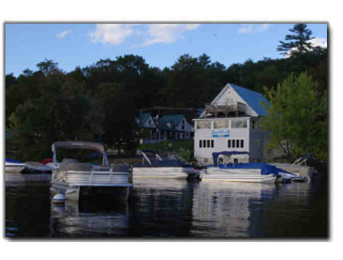 Three Hour Evening Pontoon Boat Rental on Long Lake, Maine