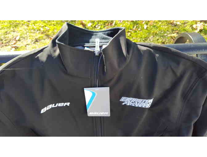 Men's 2XL Bridgton Academy Hockey Bauer Soft Shell Team Jacket