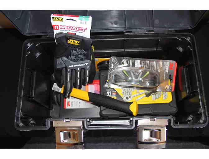Stanley 20' Toolbox Filled with Tools