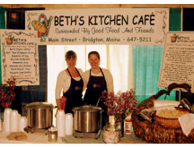 $25 Gift Certificate to Beth's Kitchen Cafe, Bridgton, Maine