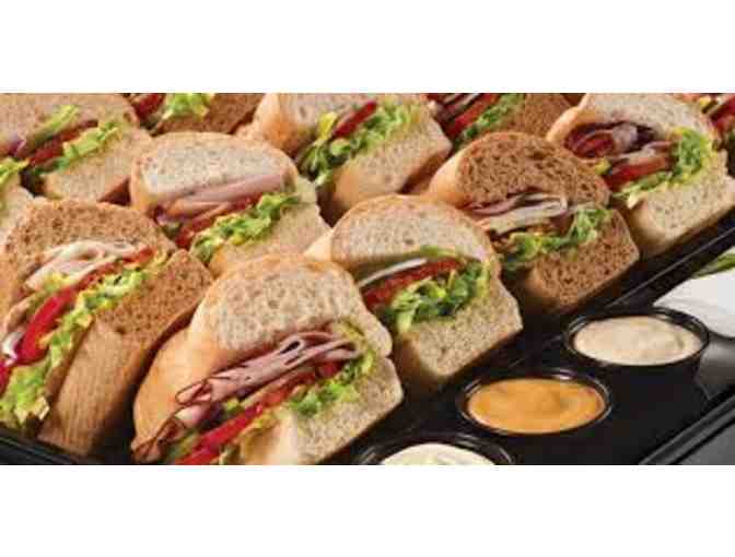 Gift Certificate for 15-Portion Party Platter from Bridgton Subway