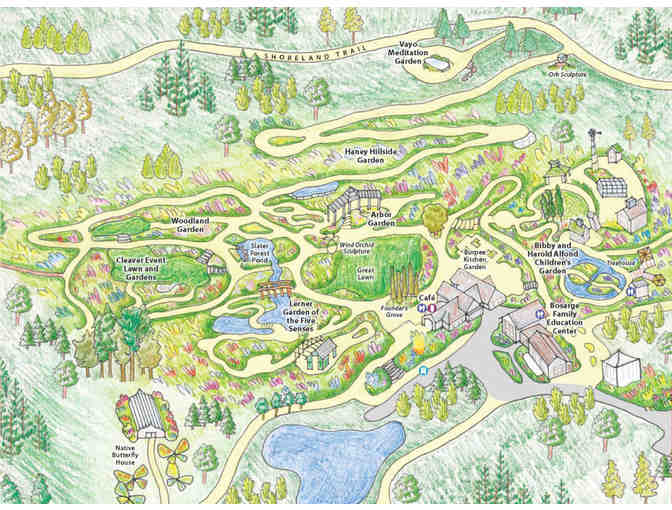 Two 2021 Regular Season Tickets to Coastal Maine Botanical Gardens, Boothbay, ME