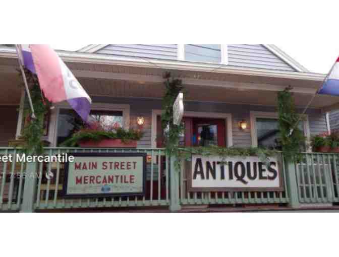 $50 Gift Certificate to Main Street Mercantile Antiques, Bridgton, Maine