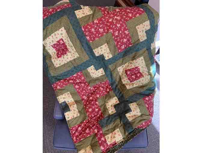 Hand-tied Lap Quilt