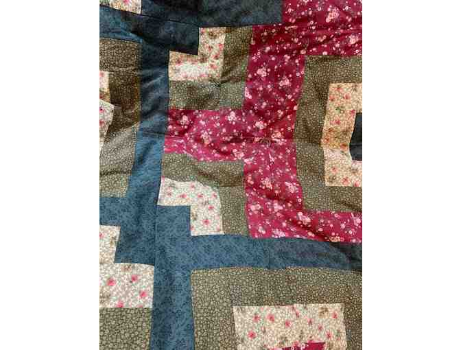 Hand-tied Lap Quilt
