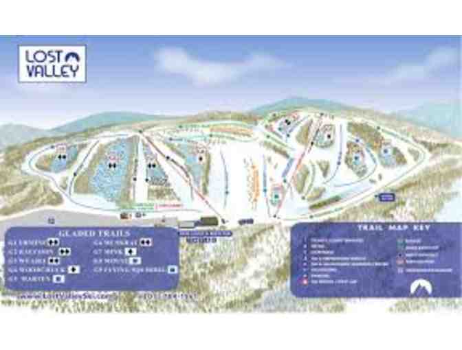 Two All-Day Lift Tickets at Lost Valley Mountain, Auburn, ME- Valid 2020/21 Season
