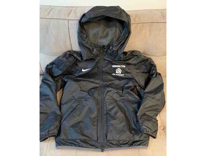 Men's M Nike Team Hooded Jacket with Bridgton Pawprint