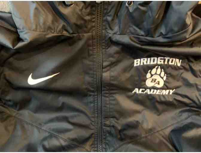 Men's M Nike Team Hooded Jacket with Bridgton Pawprint