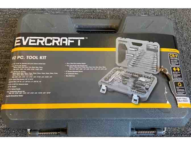 Evercraft 92-Piece Automotive Tool Kit in Hard Case