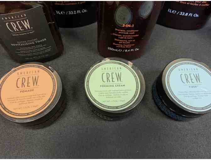 Collection of Men's American Crew Hair and Skin Products