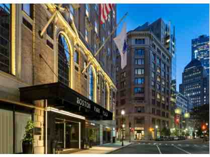 Boston Park Plaza, Back Bay, One Night Deluxe Accommodations for Two