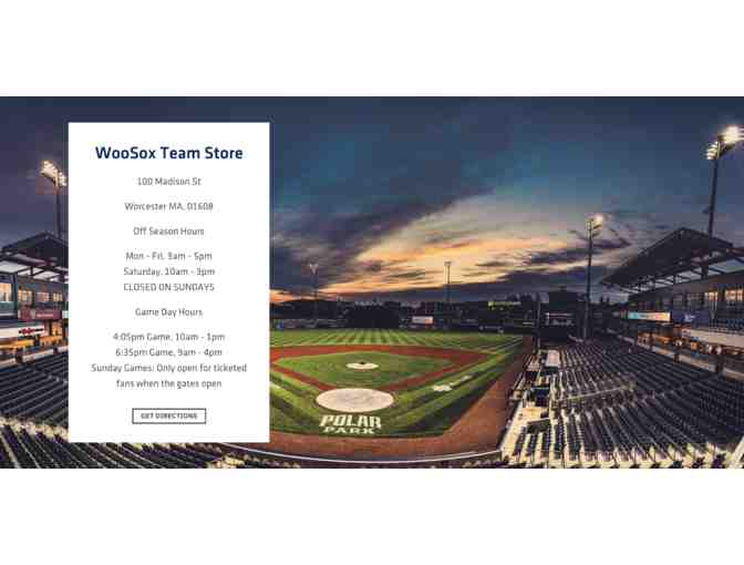 $150 Gift Card to Woo Sox Team Store