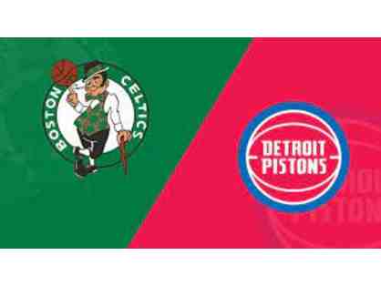 Two Tickets for Boston Celtics v. Detroit Pistons, February 16, 2022