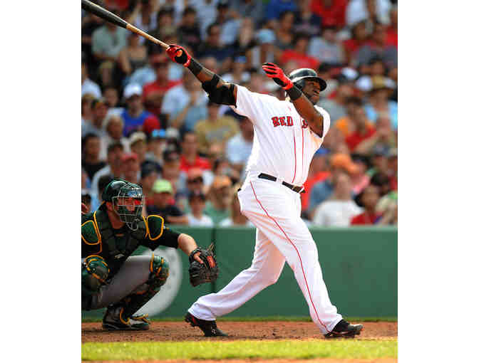 David Ortiz Autographed Baseball Bat