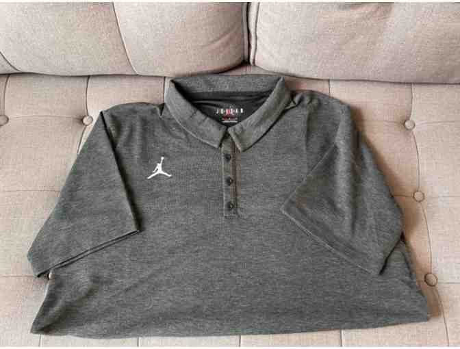 Nike Lot 3 - Men's Nike Jordan Polo (Size L) & Bridgton Academy Golf Balls