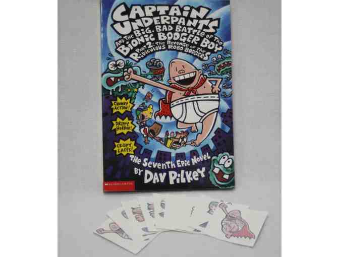 Captain Underpants and the Big, Bad Battle of the Bionic Booger Boy Part 2 - Signed Copy