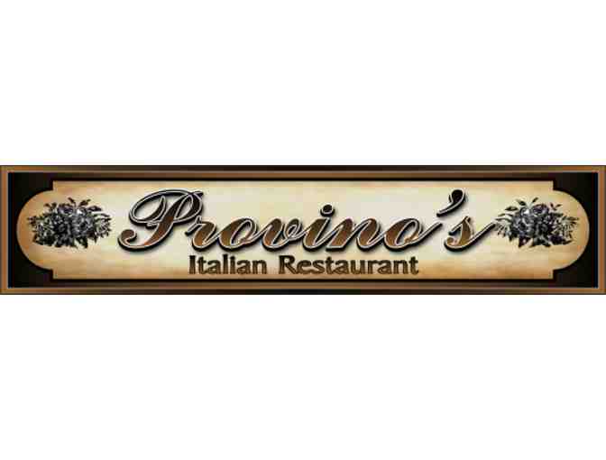 Provino's Italian Restaurant - Dinner for Two