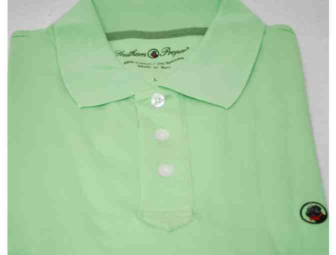 Southern Proper Green Men's 'Proper' Polo Shirt Sz L