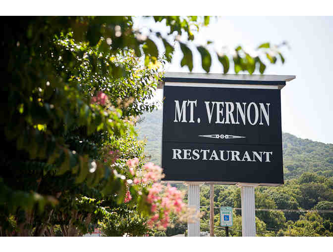 Mt. Vernon Restaurant - Gift Certificate for One Amaretto Pie