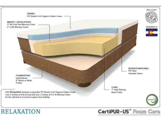 Luxurious Twin 12' Memory Foam Mattress
