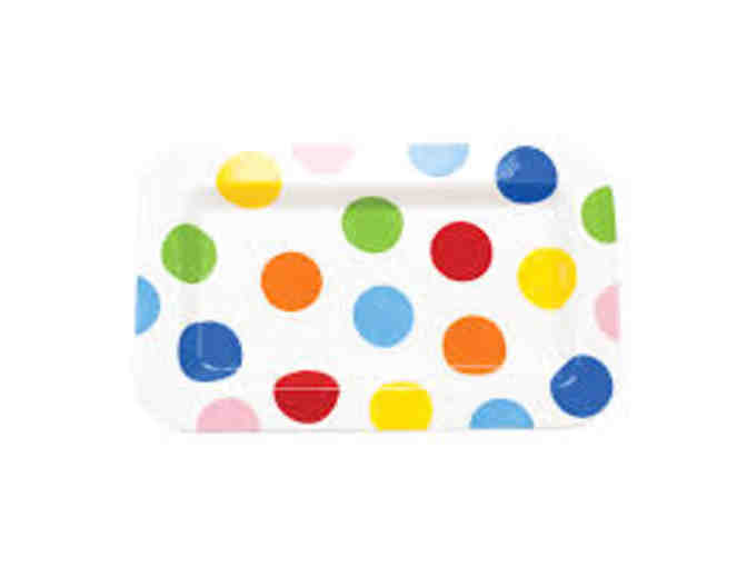 Coton Colors Bright Dot Entertaining Mini Platter from Plum Nelly