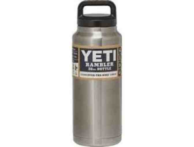 Yeti Stainless Steel Ramblers - Set of 2 - (1) 18 oz. bottle and (1) 36 oz. bottle