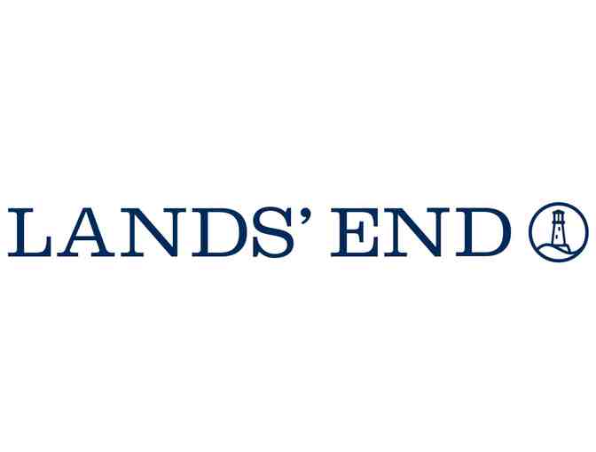 Lands' End $25 Gift Card & Medium Canvas Bright School Boat Tote