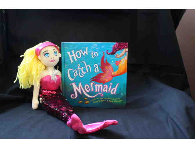 Wild Republic Pink Sequin Mermaid & How to Catch a Mermaid Book