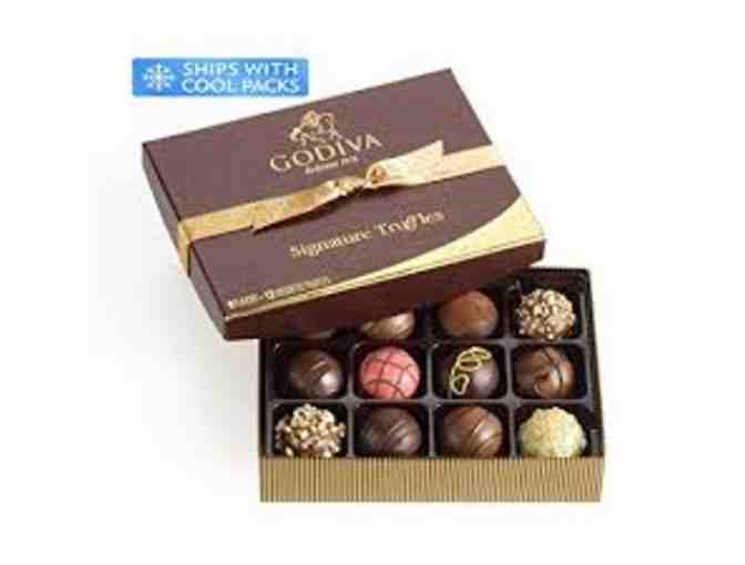 Godiva Chocolates - 12 Signature Truffles Box & 8 Assorted Pieces Box