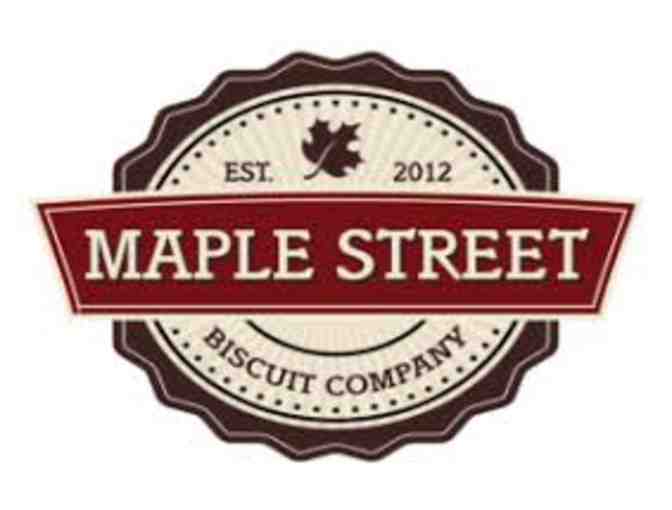 Maple Street Biscuit Company - $25 Gift Card, Mugs and 1 lb. Coffee - Photo 1
