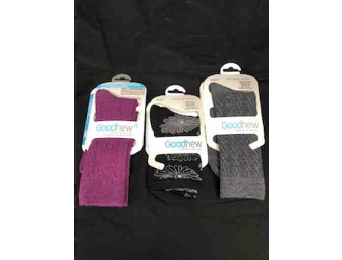 Goodhew Socks - 3 pairs, Women's Size M/L (8-10.5) - Photo 1