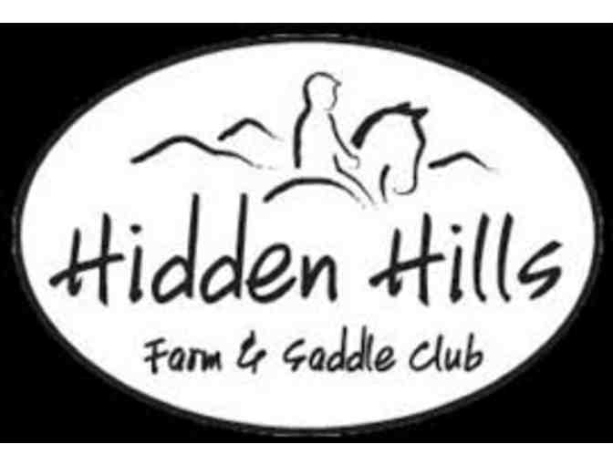 Hidden Hills Farm and Saddle Club - Trail Ride or 1-Hour Lesson