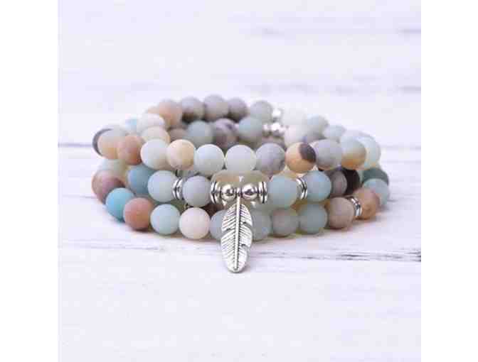 Amazonite Calming Mala Beads
