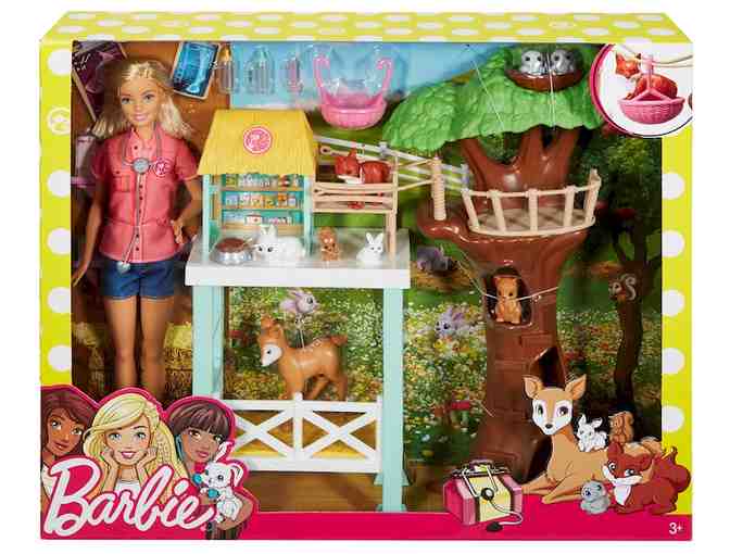 Barbie Career Edition Animal Rescuer Doll & Playset