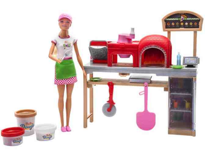 Barbie Pizza Chef Doll and Play Set