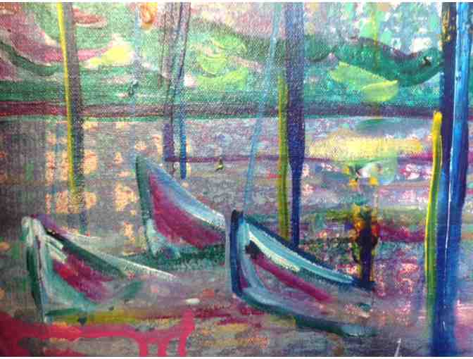 'Viking Sails' by Abigail Grier Custis