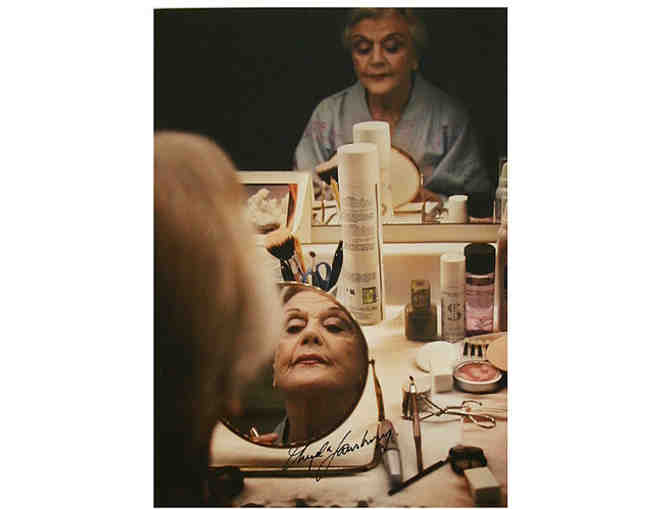 Angela Lansbury at Her Dressing Table Original Print, Signed by Ms. Lansbury - Photo 1