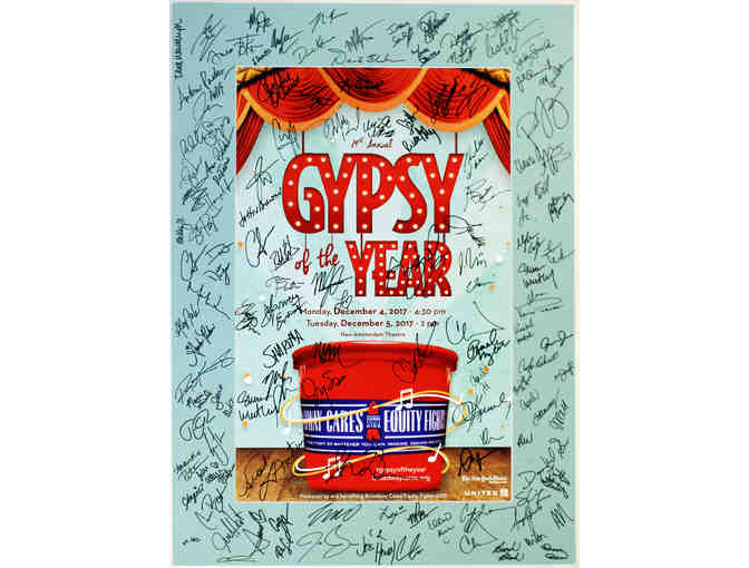 2017 Gypsy of the Year Competition signed poster and DVD